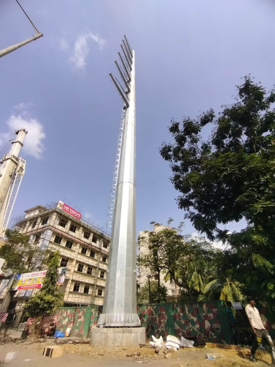 India’s Tallest Single-Sided Monopole